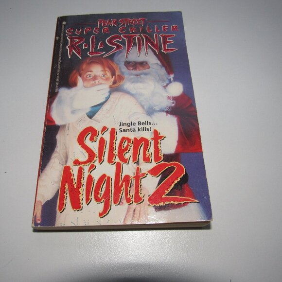 R.L. Stine Fear Street Super Chiller Silent Night 2 Vintage Paperback Horror 90s - Picture 1 of 3